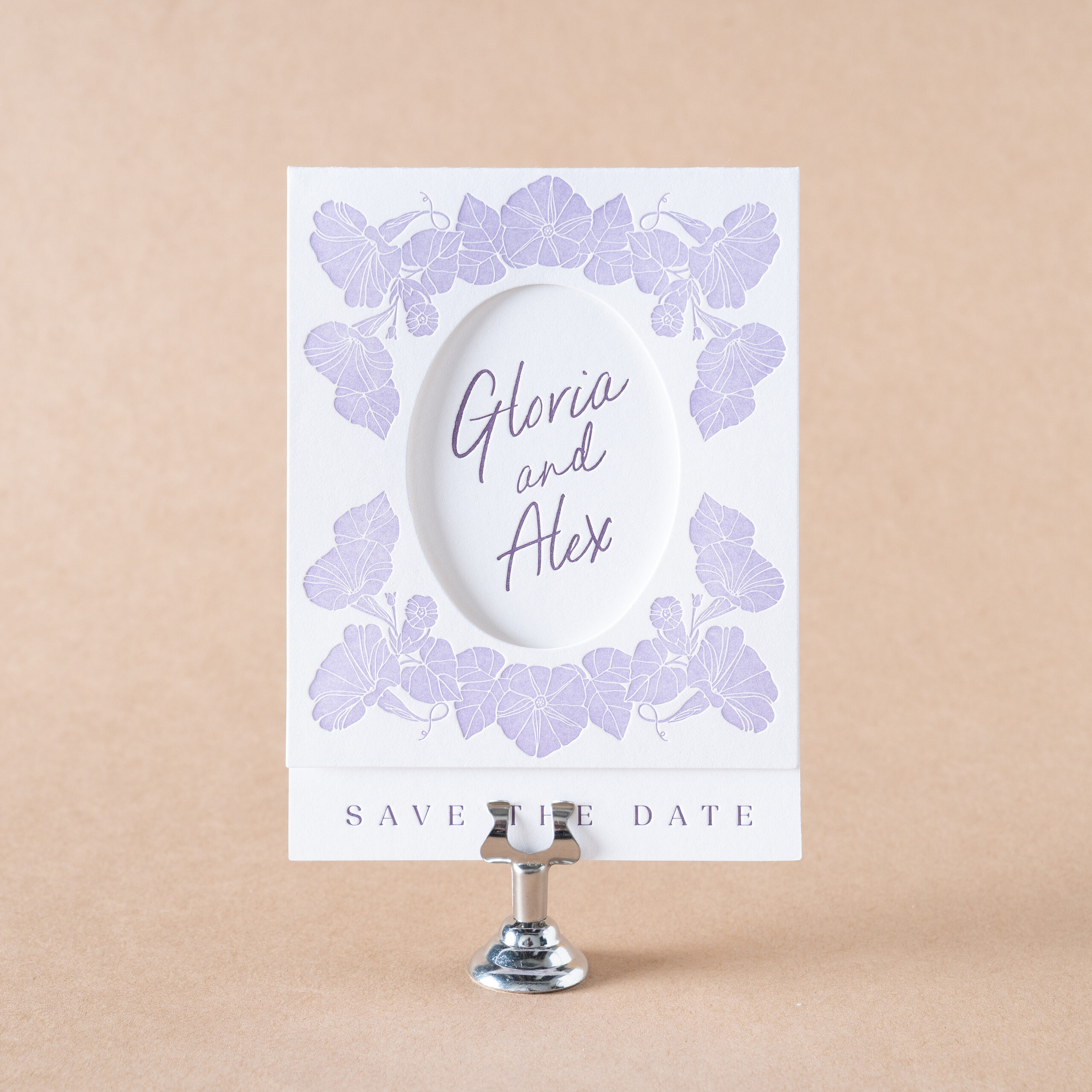 Gloria Save the Date design