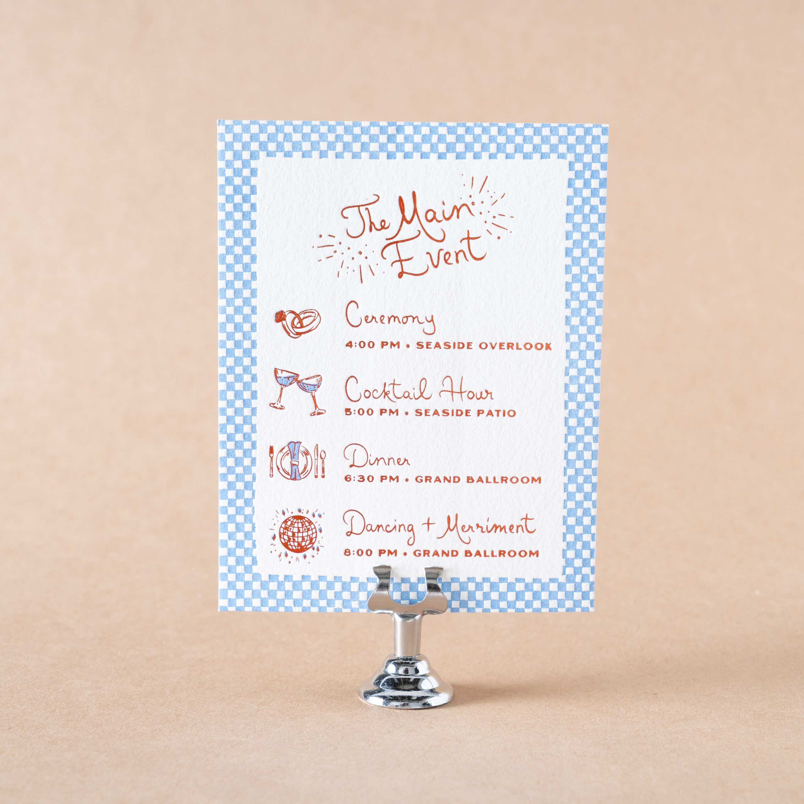 Hughes Events Card design
