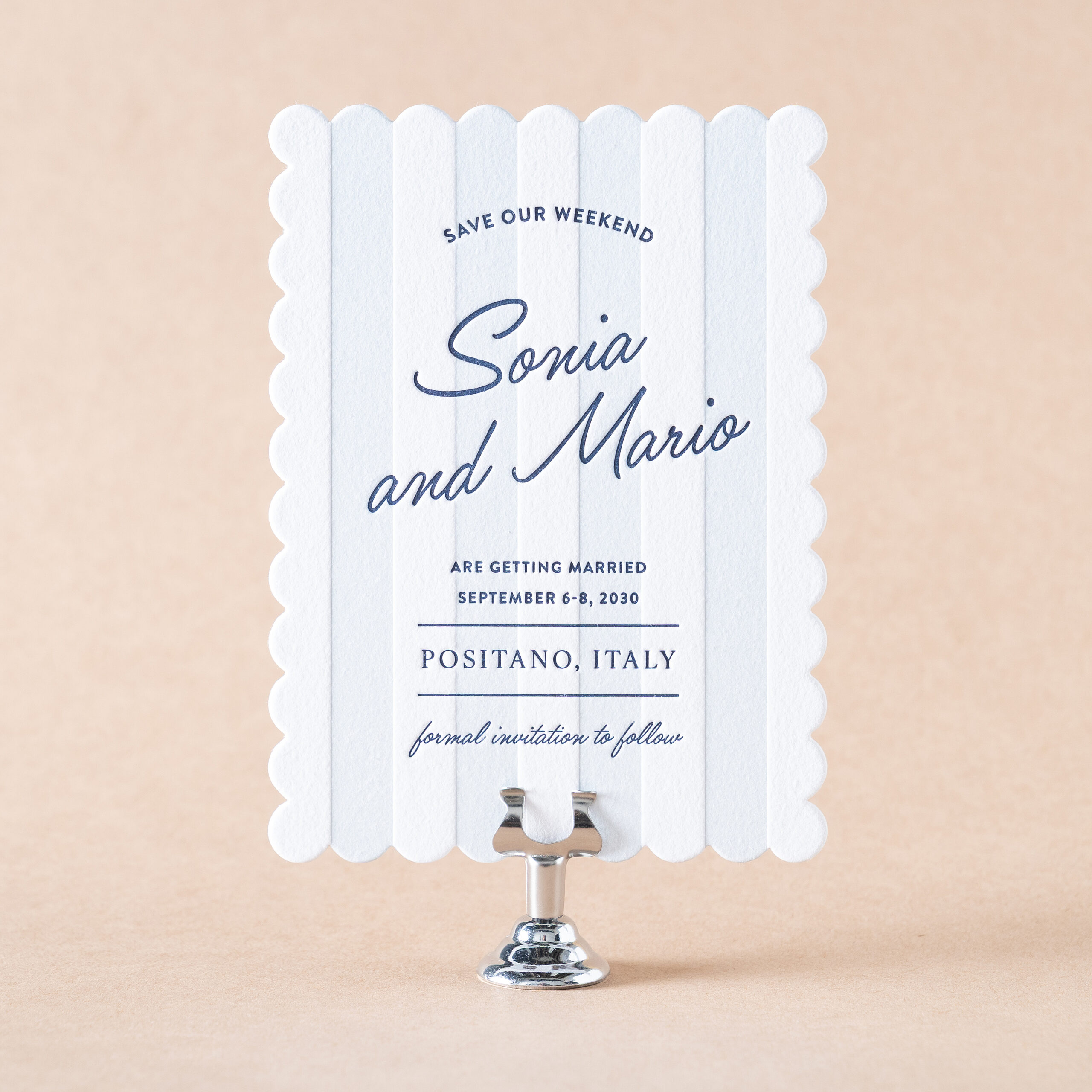 Italo Save the Date design