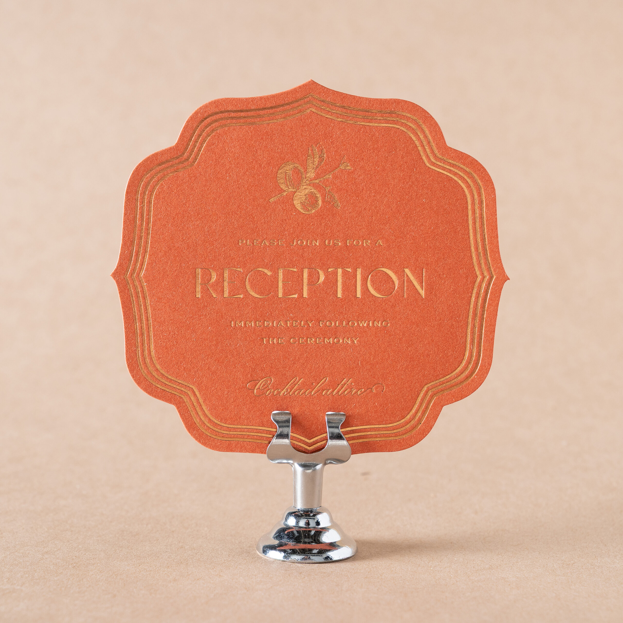 Monroe Reception Card design