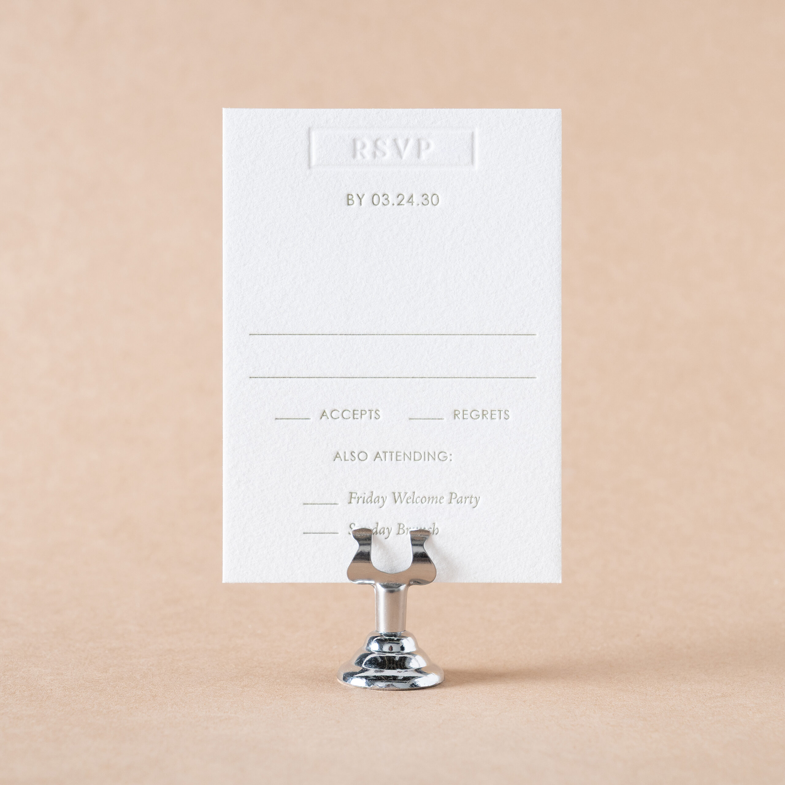 Pennington Reply Card design