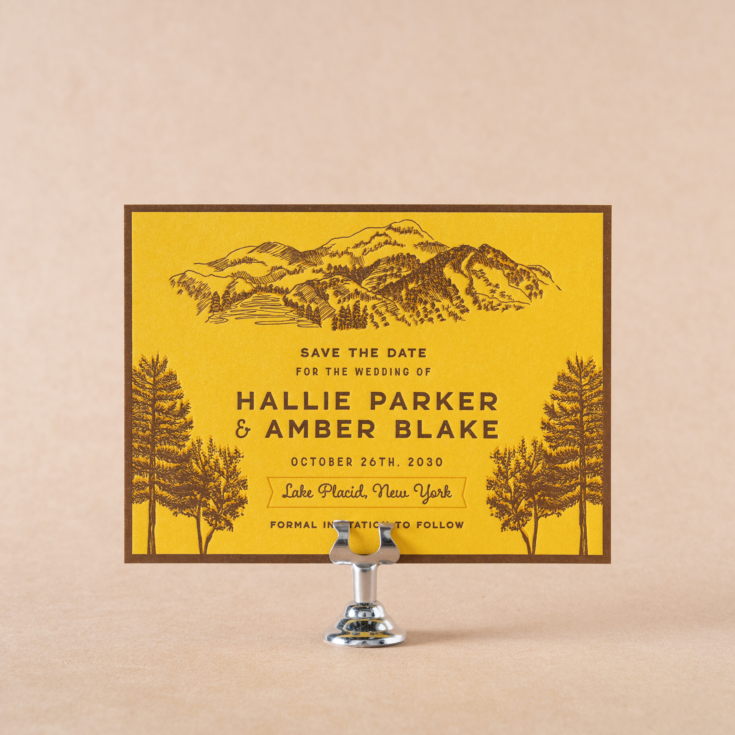 Scout Save the Date design