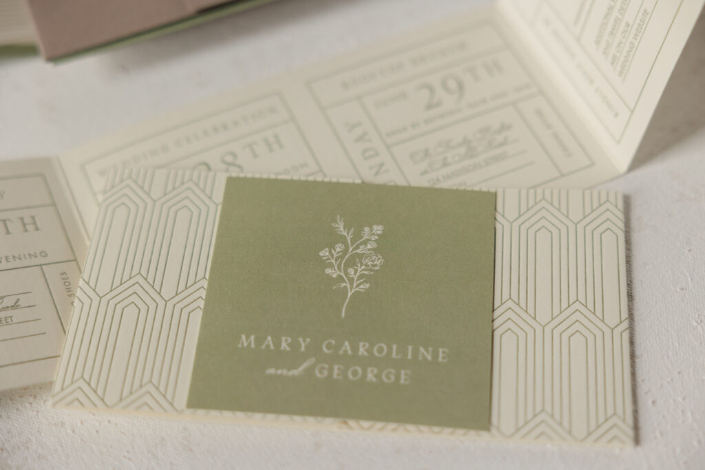 Foil and digital details card