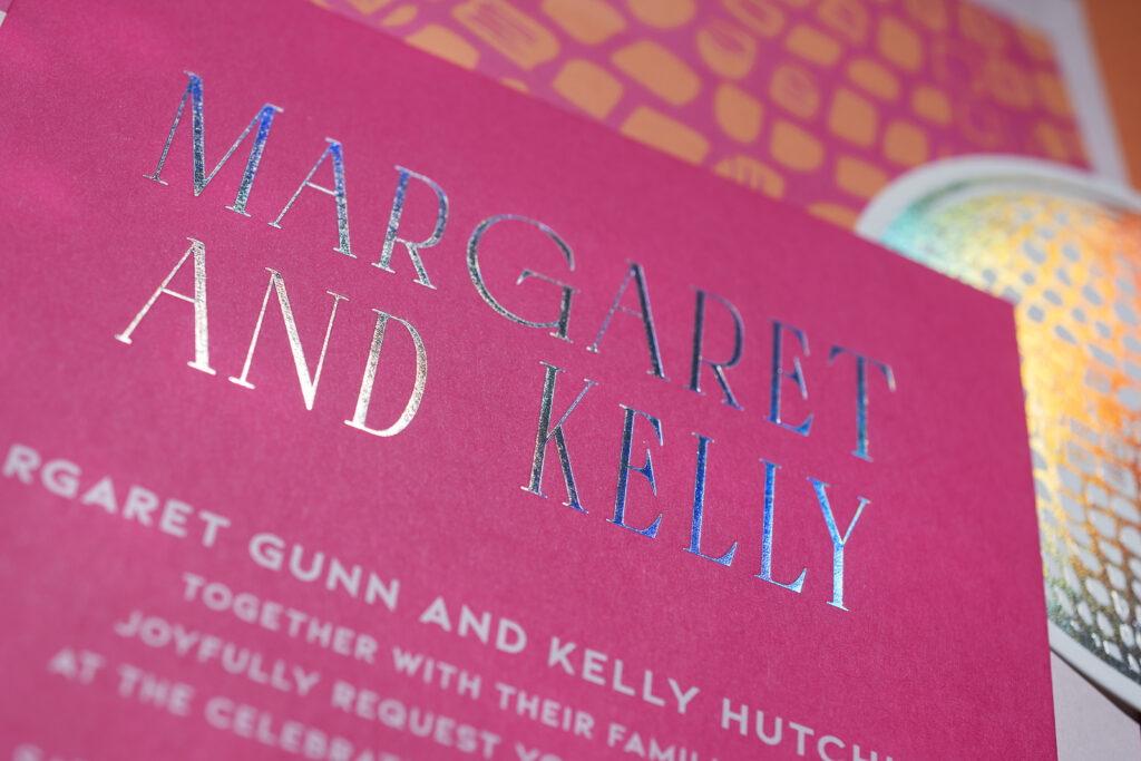 Prism Shine Foil Invite