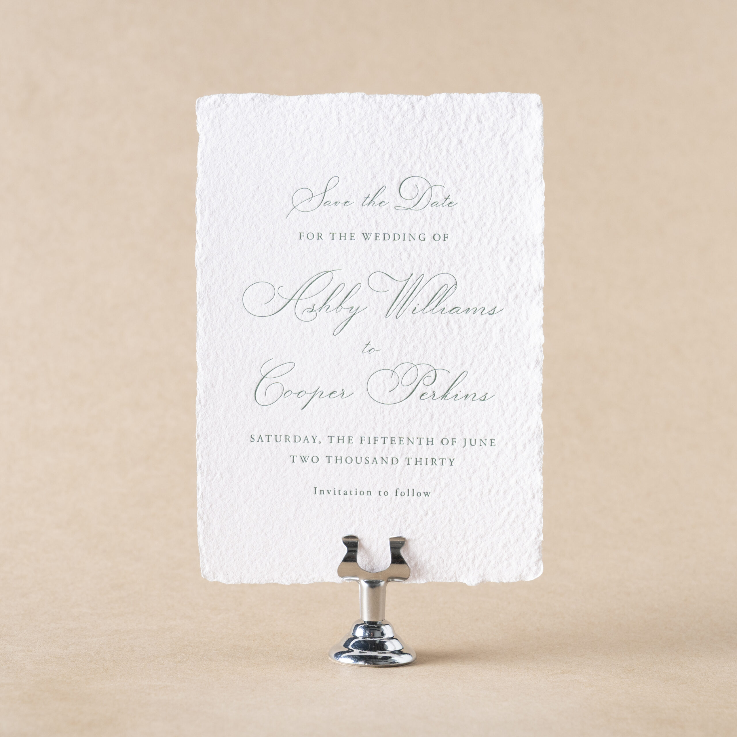 Ashby Save the Date design