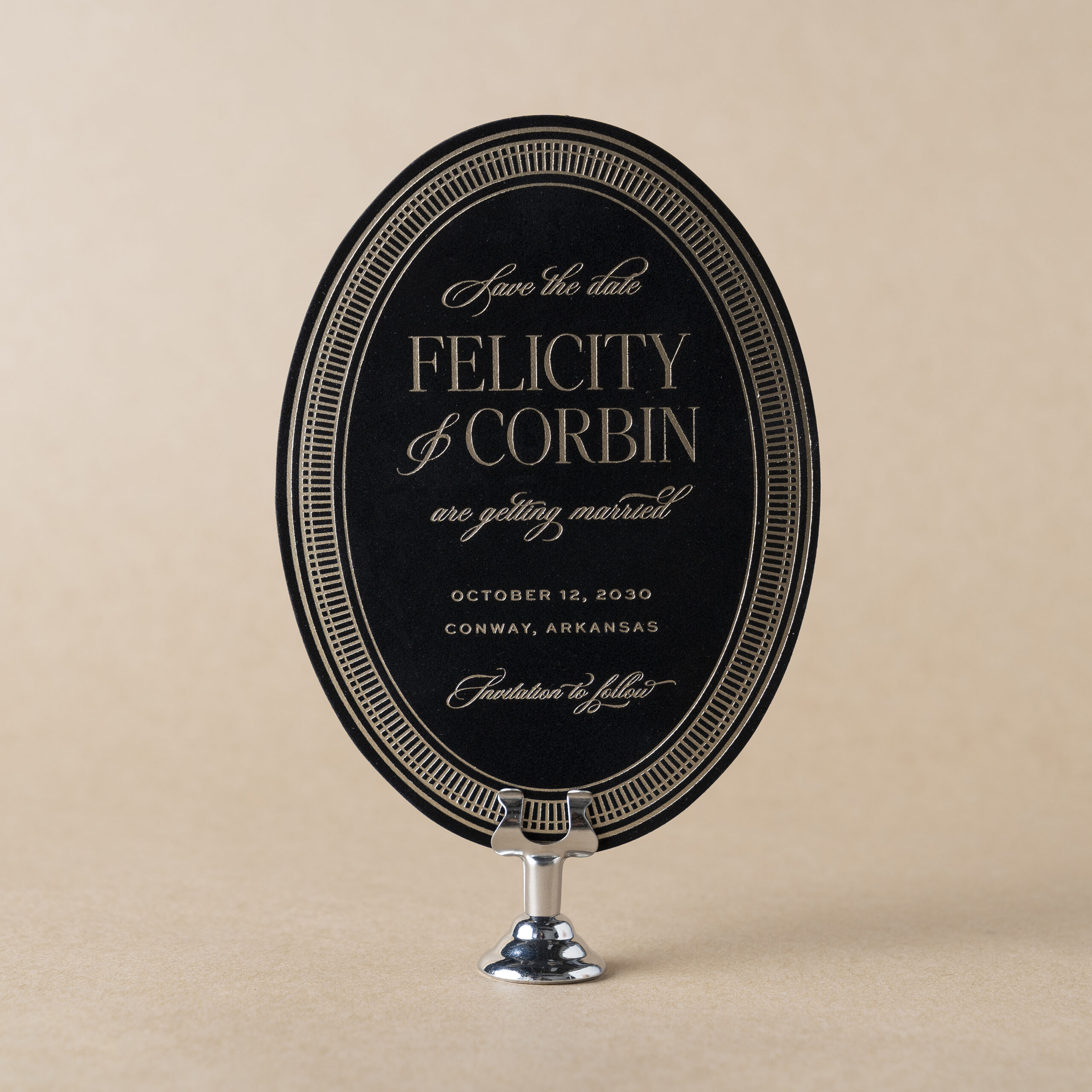 Corbin Save the Date design
