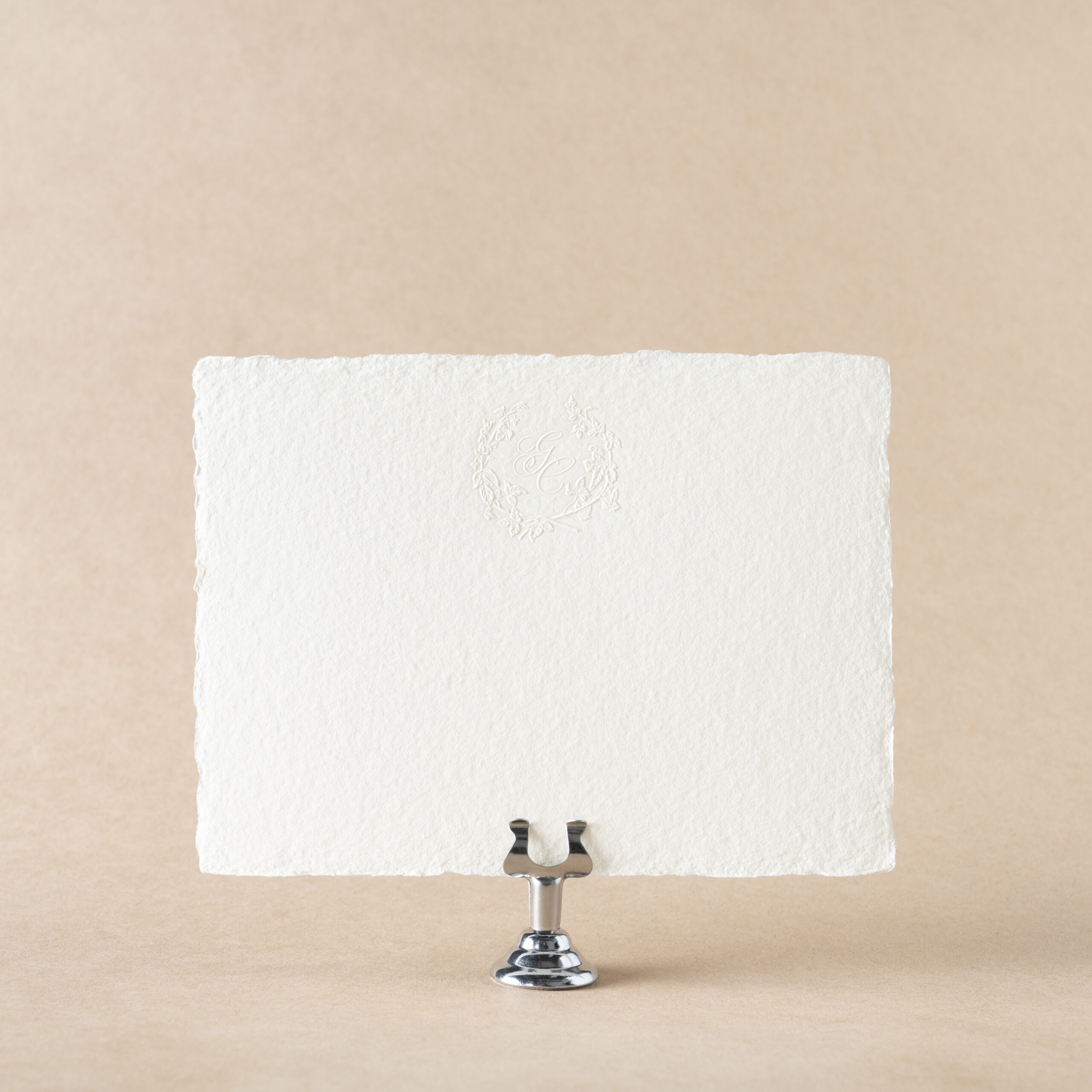 Delevingne Flat Thank You Card design