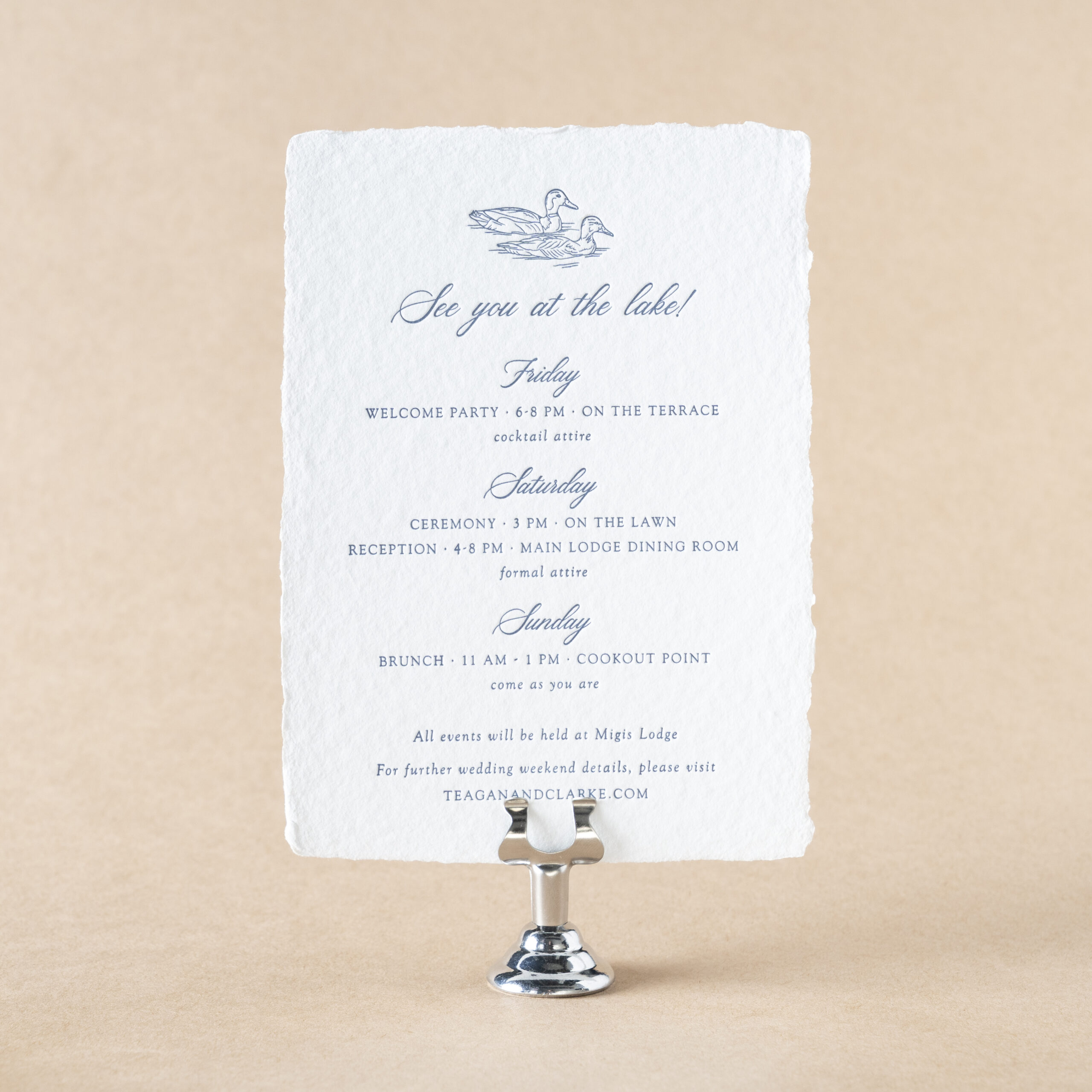 Ellison Events Card design