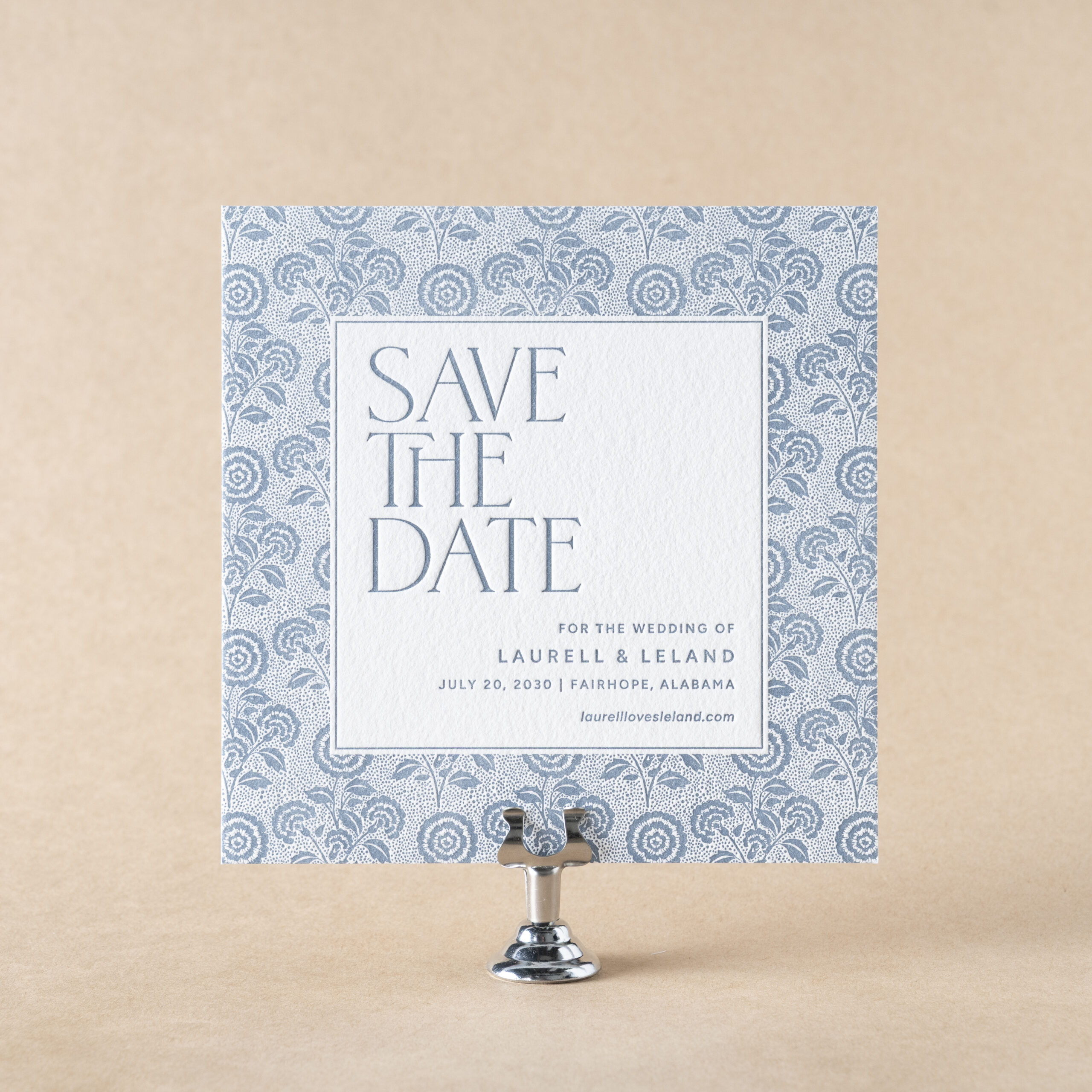 Leland Save the Date design