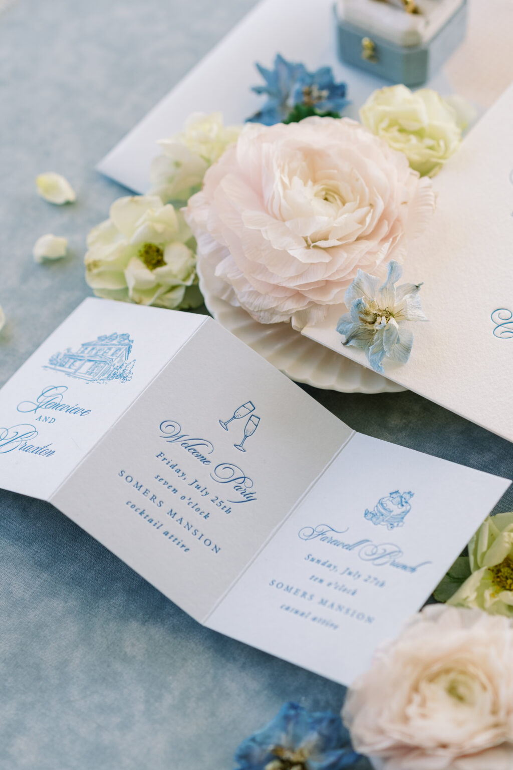 letterpress details card