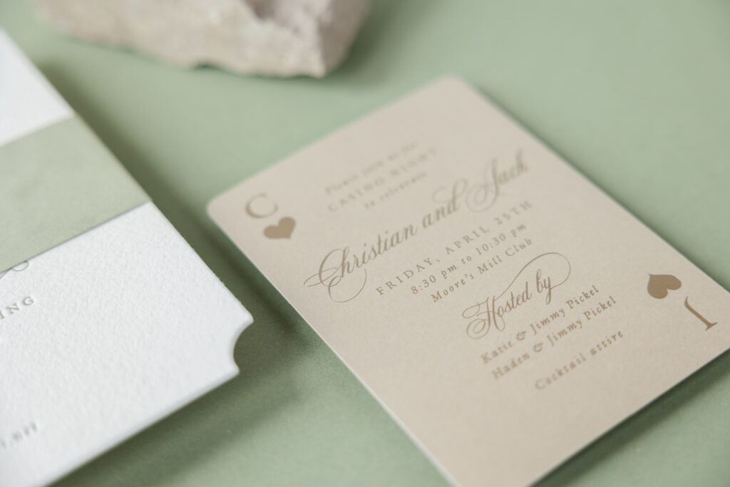post toast card invitation