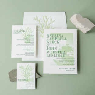 Mediterranean Wedding Stationery