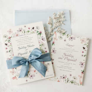 Letterpress Wedding Invitations