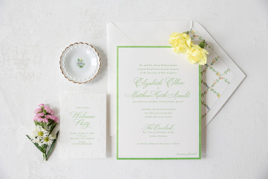 Traditional Wedding Invites