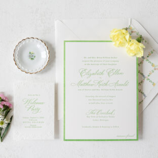 Traditional Wedding Invites