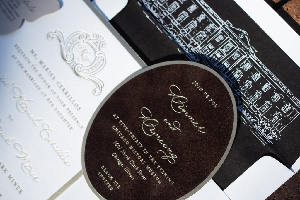 foil stamping on velvet