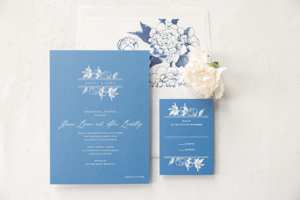 modern traditional wedding invitations