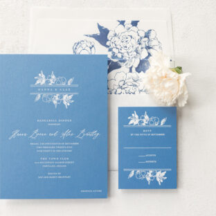 modern traditional wedding invitations