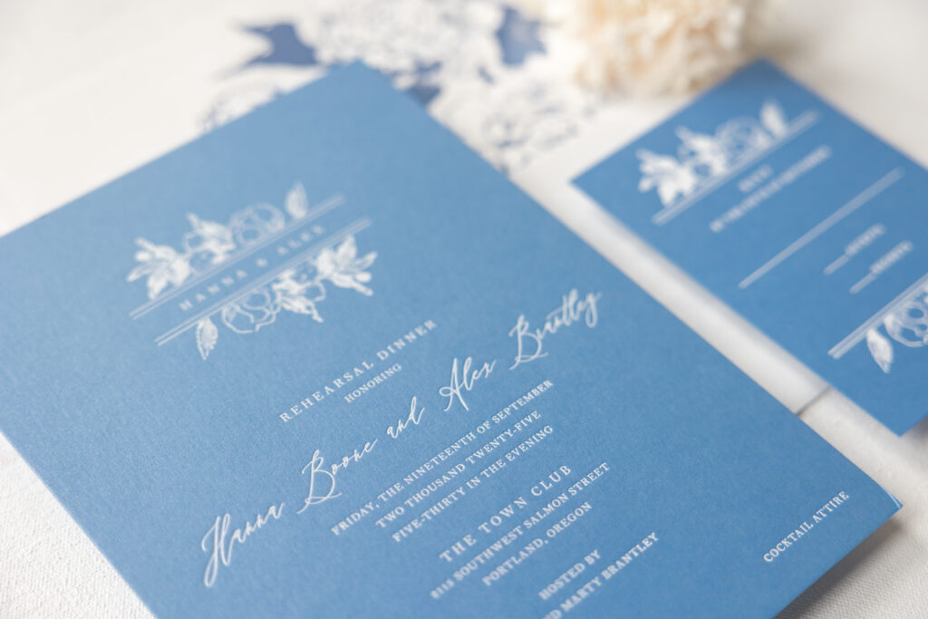 modern traditional wedding invitations