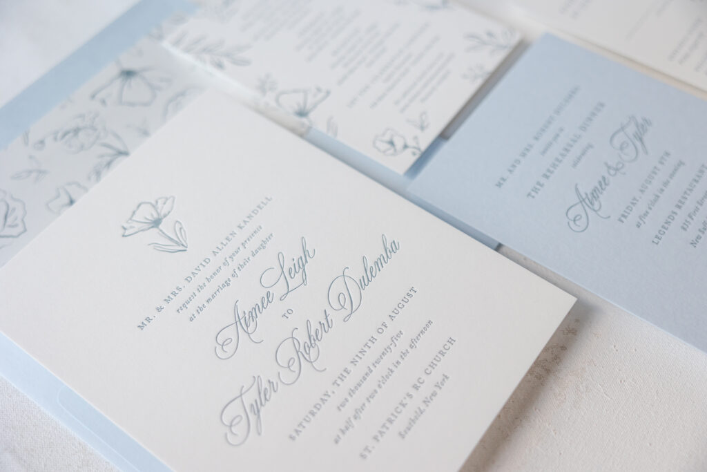Delicate Botanical Invitations