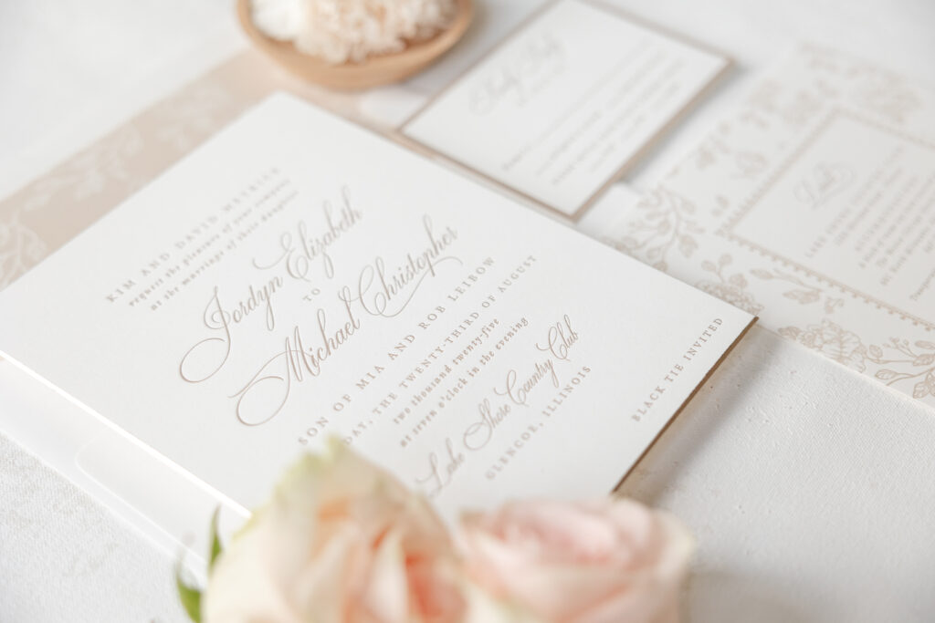 Classic Understated Wedding Invitations