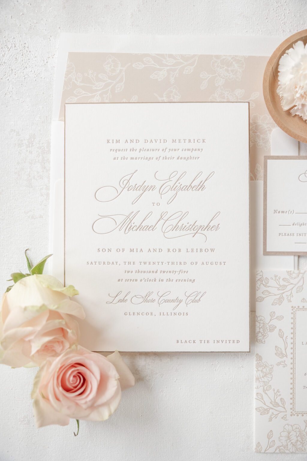 Letterpress Wedding Invitations