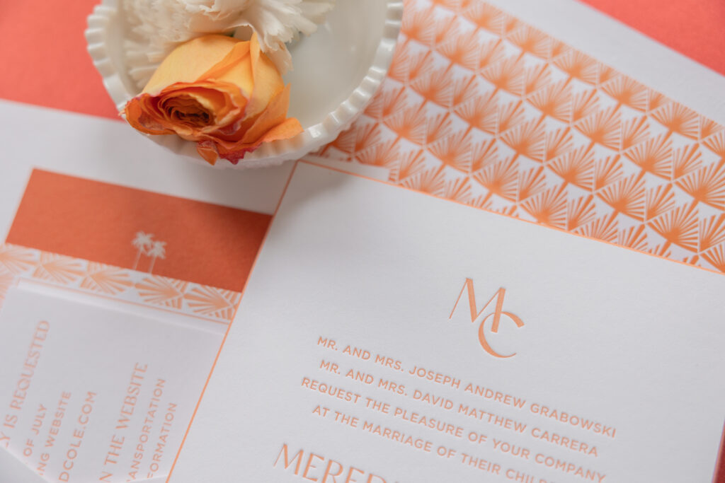 Letterpress Monogram