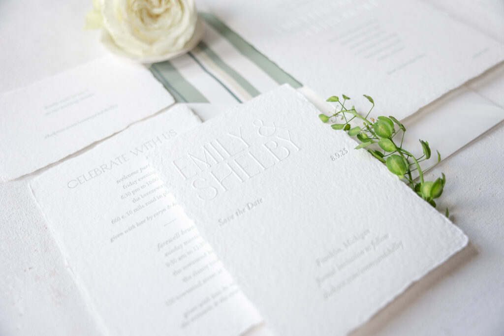 minimalist save the date