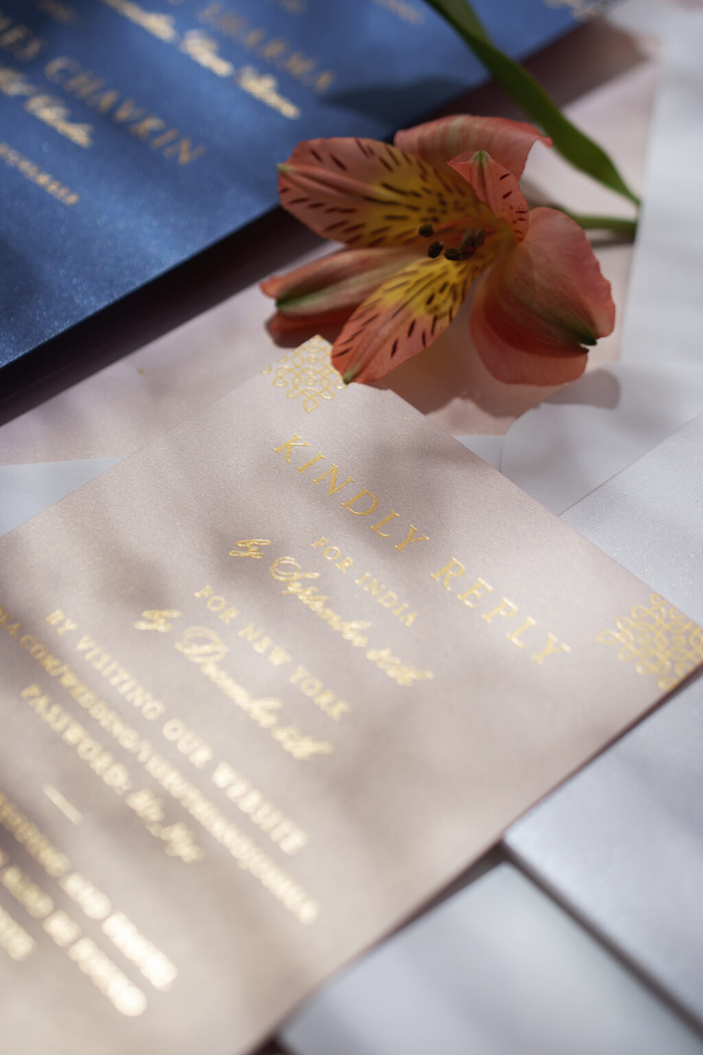 Foil Stamping on Metallic Paper