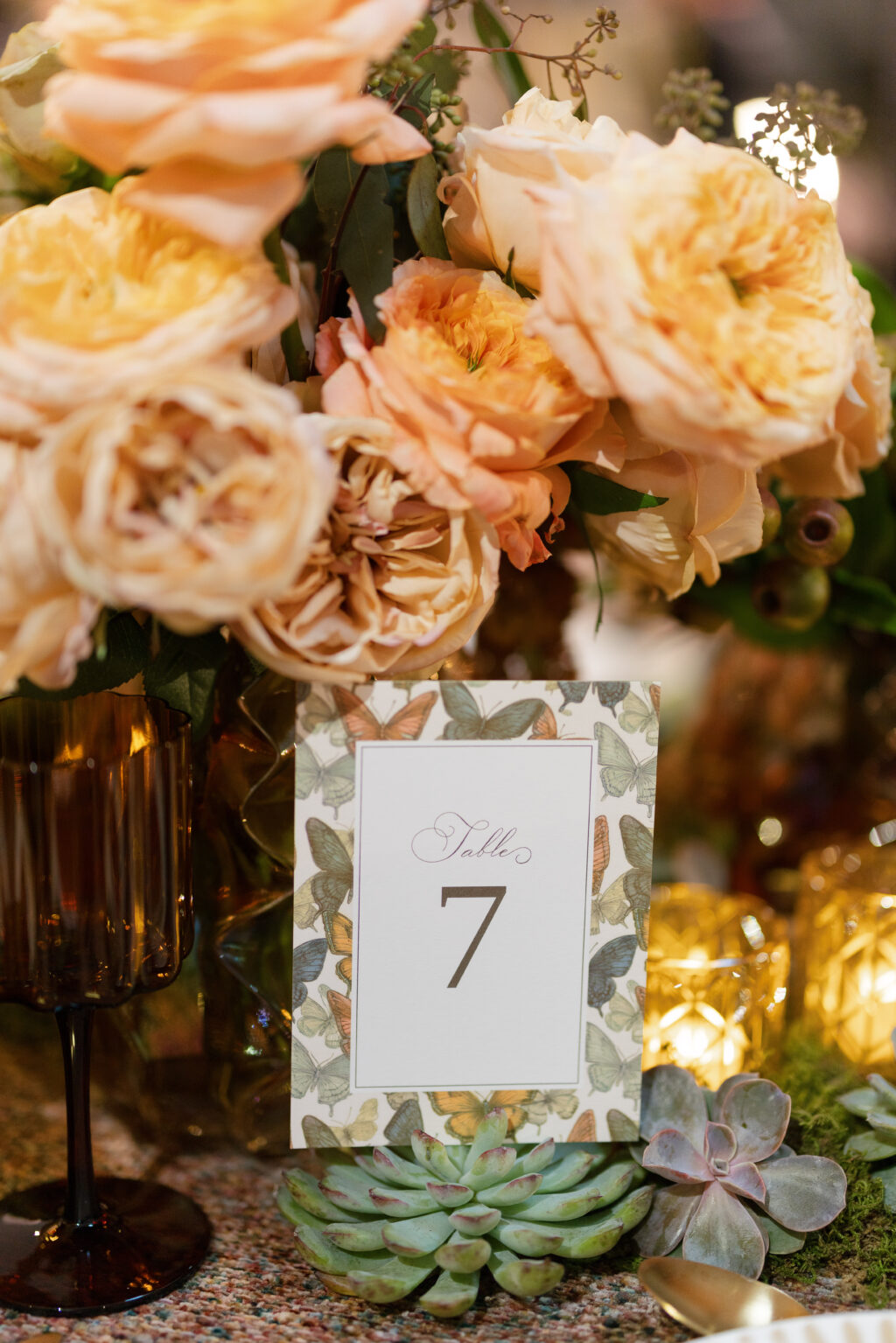 Bella Figura Digital Table Number Card