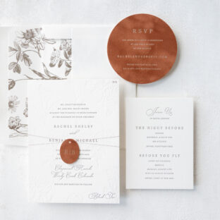 Blind Emboss Invites
