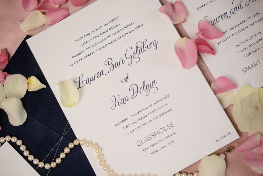 Chic Decadent Wedding Invitations