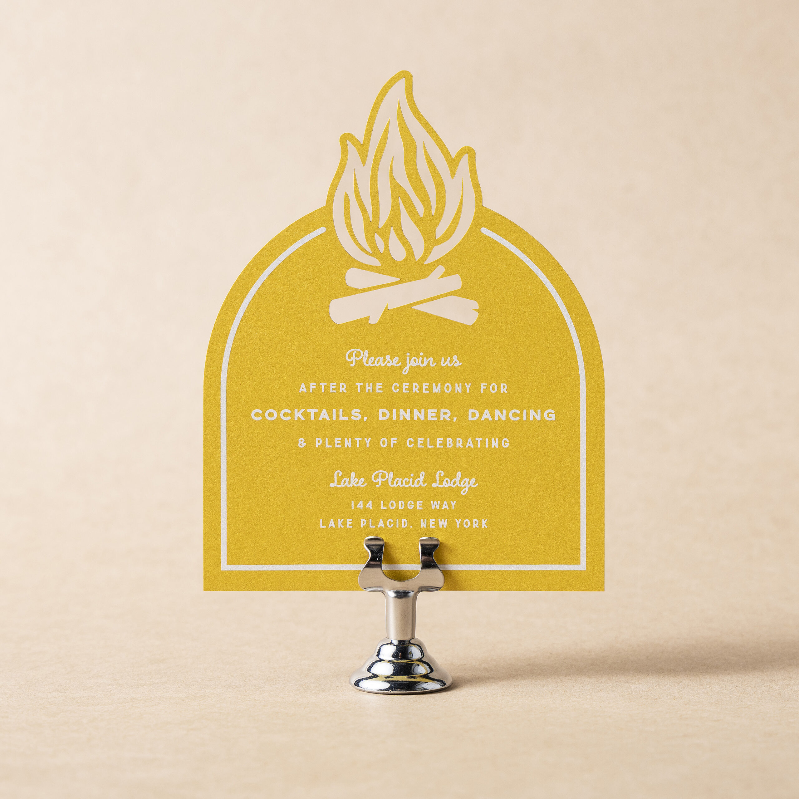 Scout V.2 Reception Card design