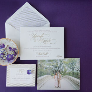 Wedding Stationery with Digital Photo