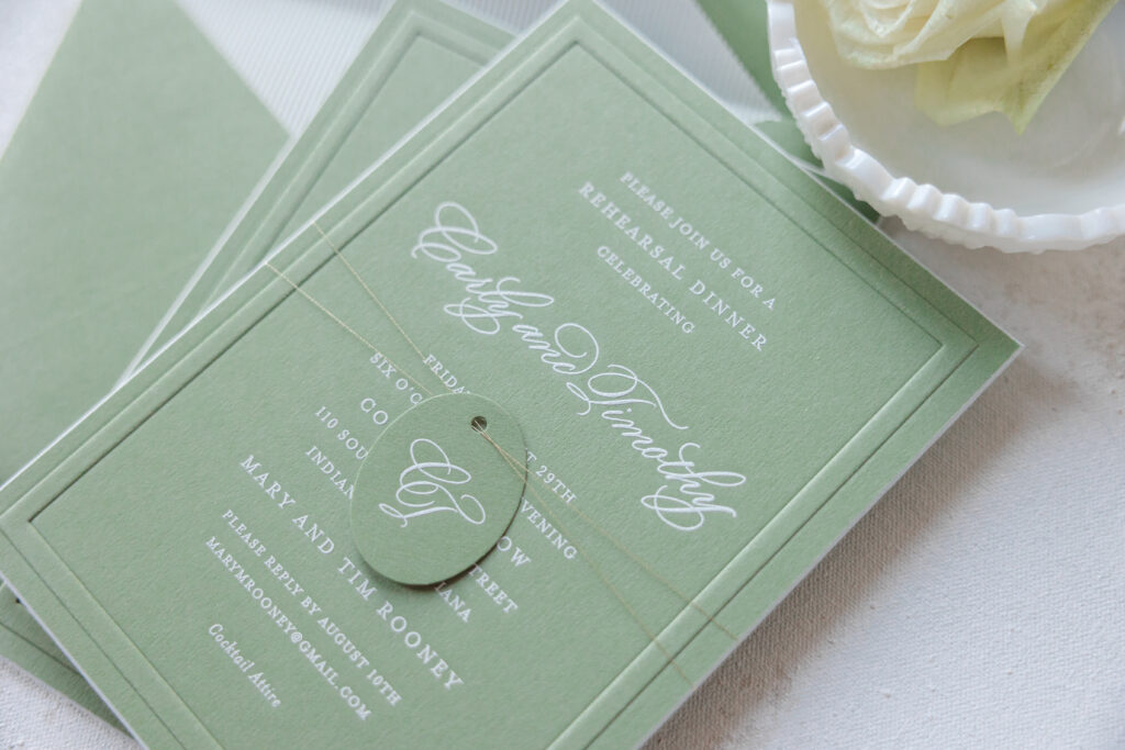 Blind Emboss Border with Engraving