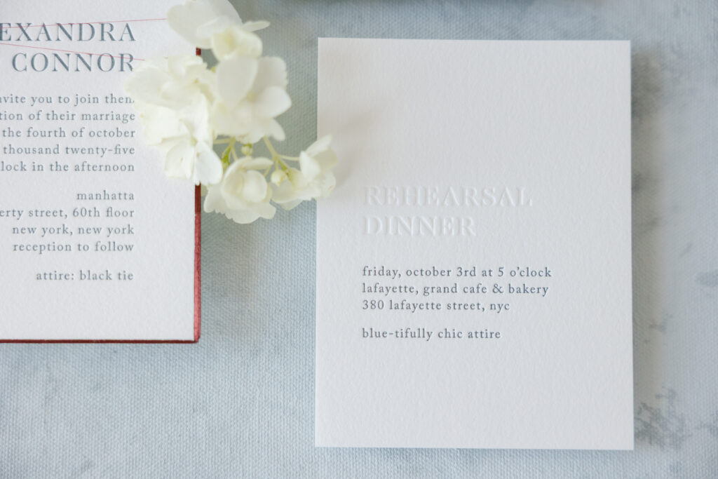 Wedding Rehearsal Dinner Invitation