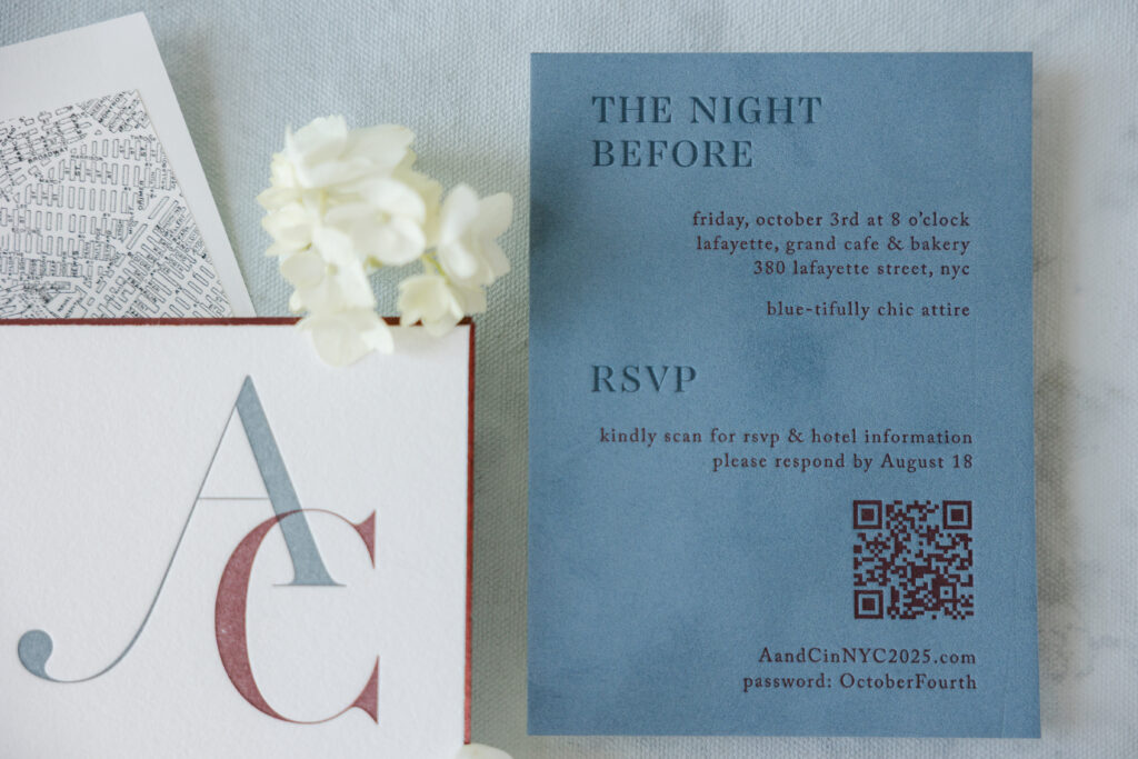 Wedding Details Card