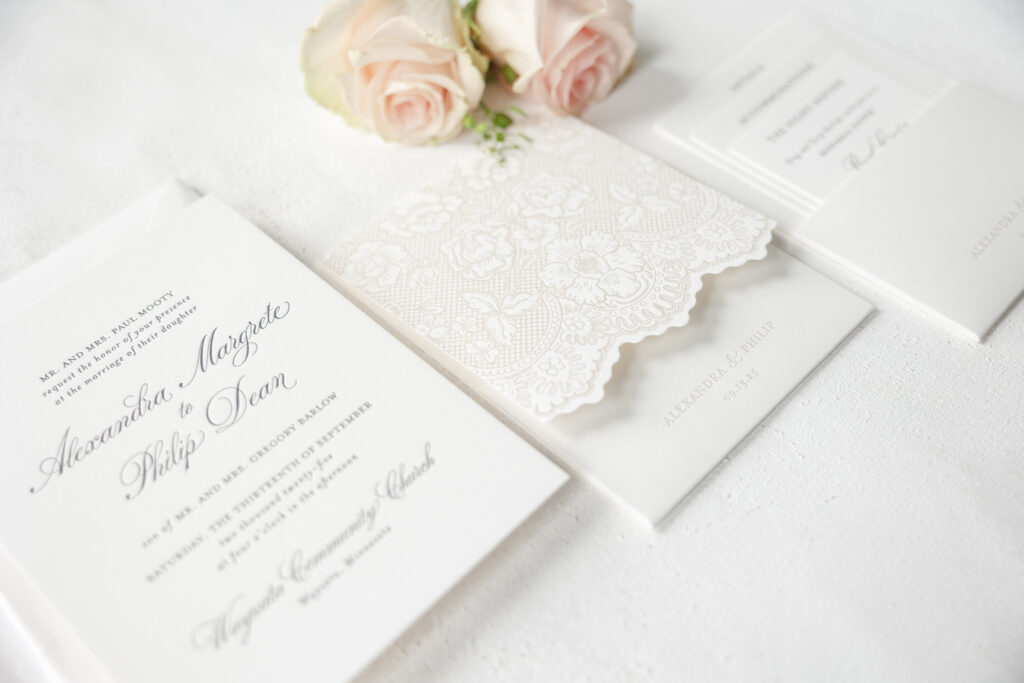 Letterpress Wedding Stationery