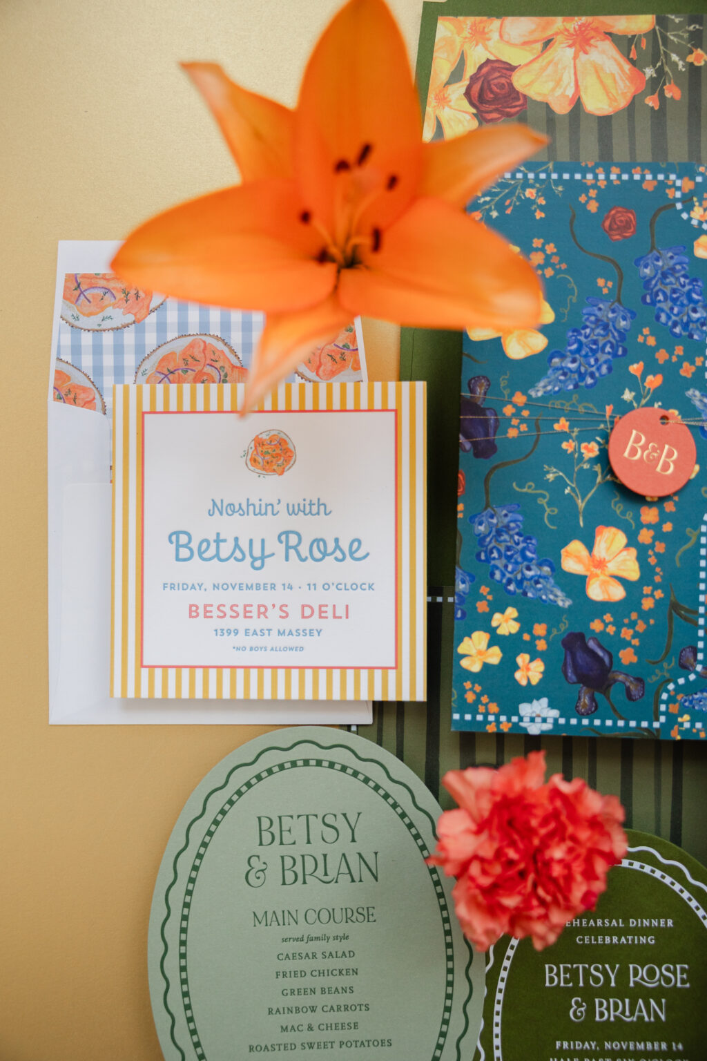 Southern Garden Wedding Invitations