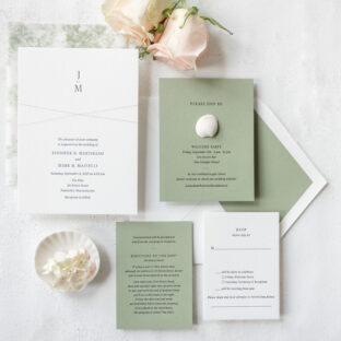 Letterpress Wedding Stationery