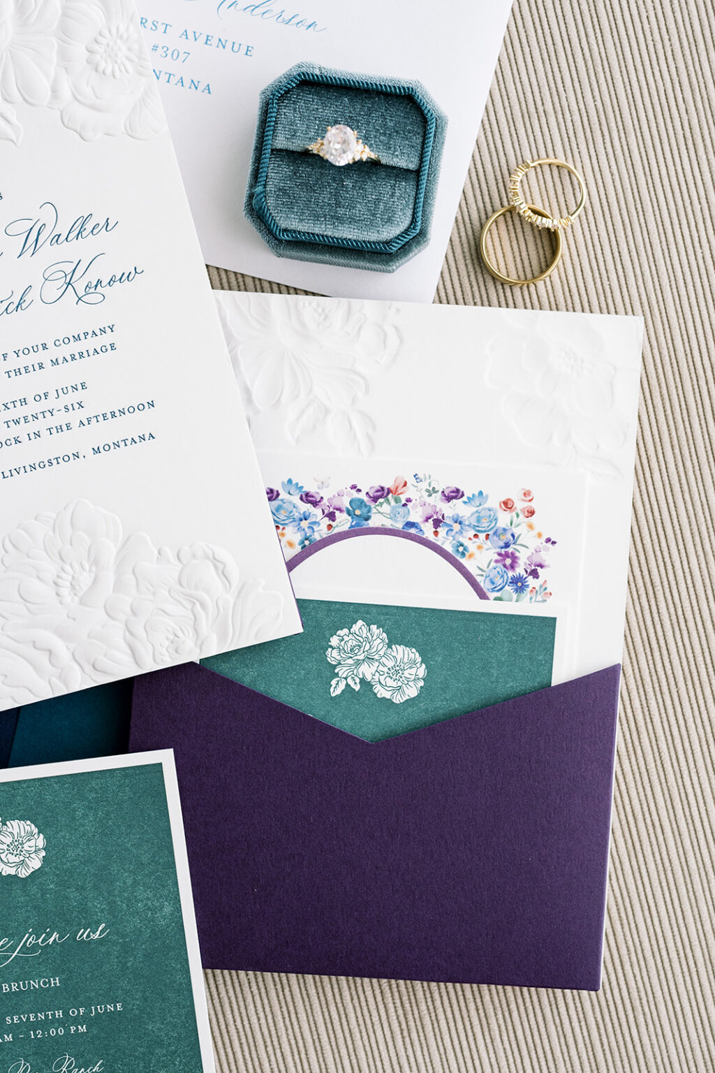 Letterpress Wedding Stationery