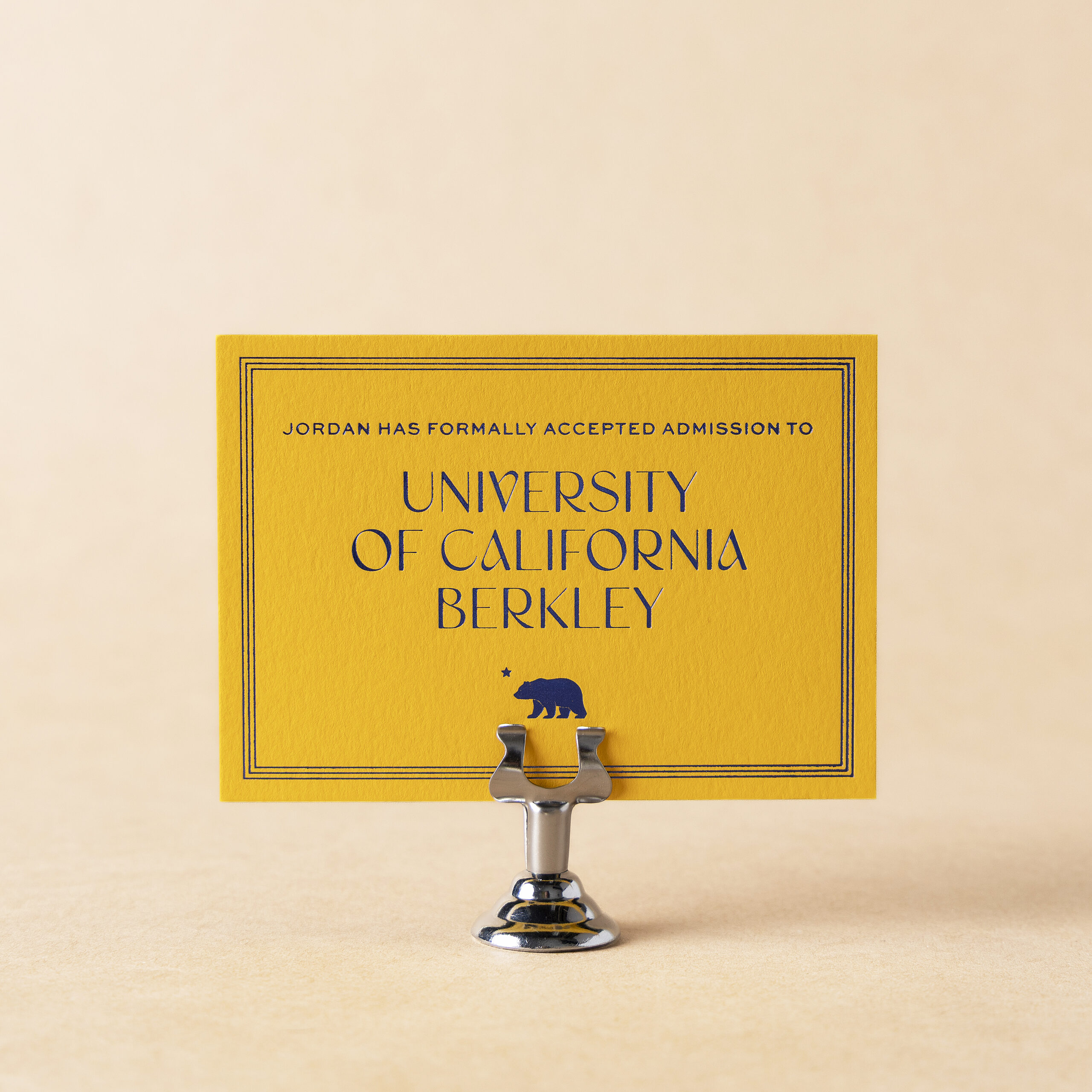 Proctor Insert Card design