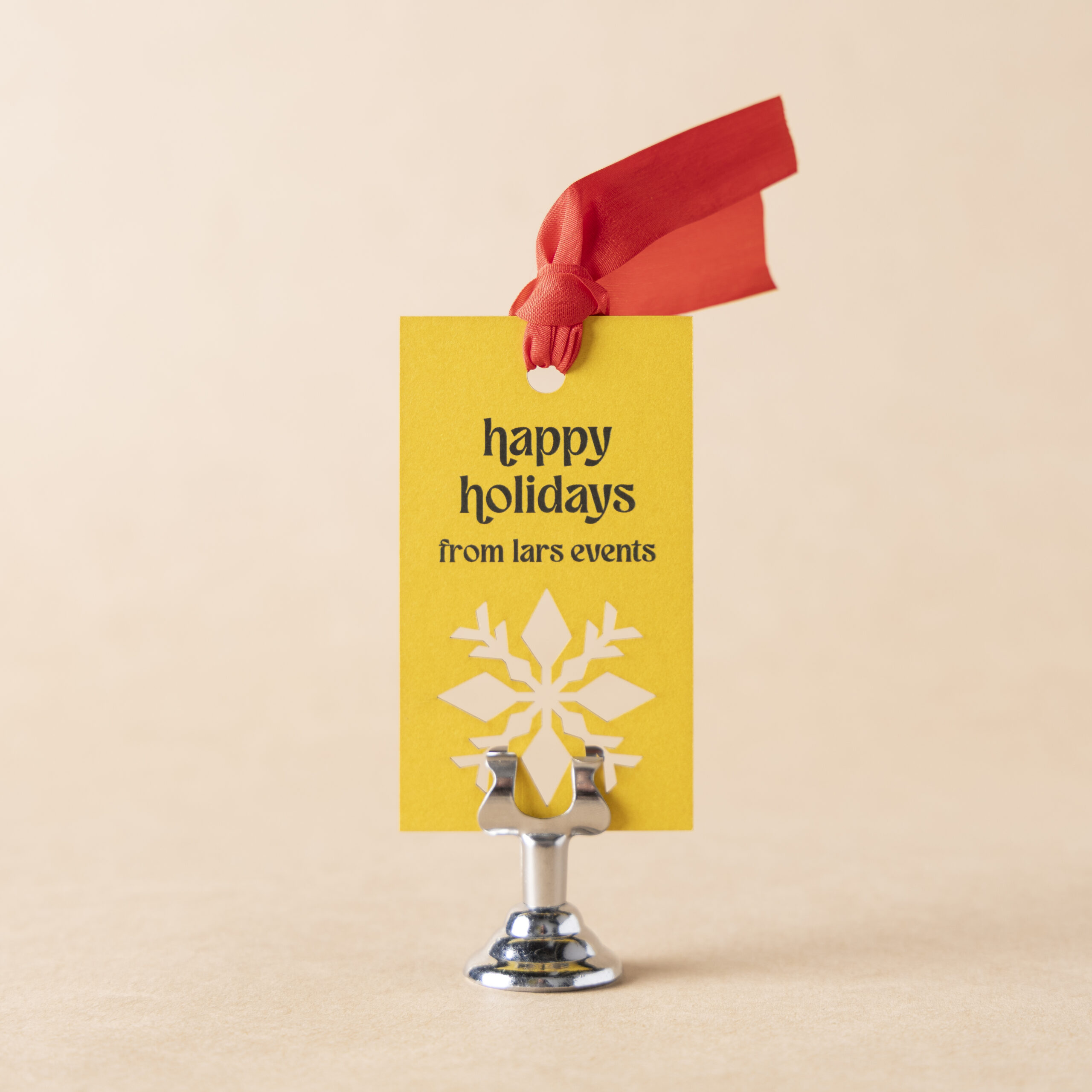 Lars Holiday Gift Tag design