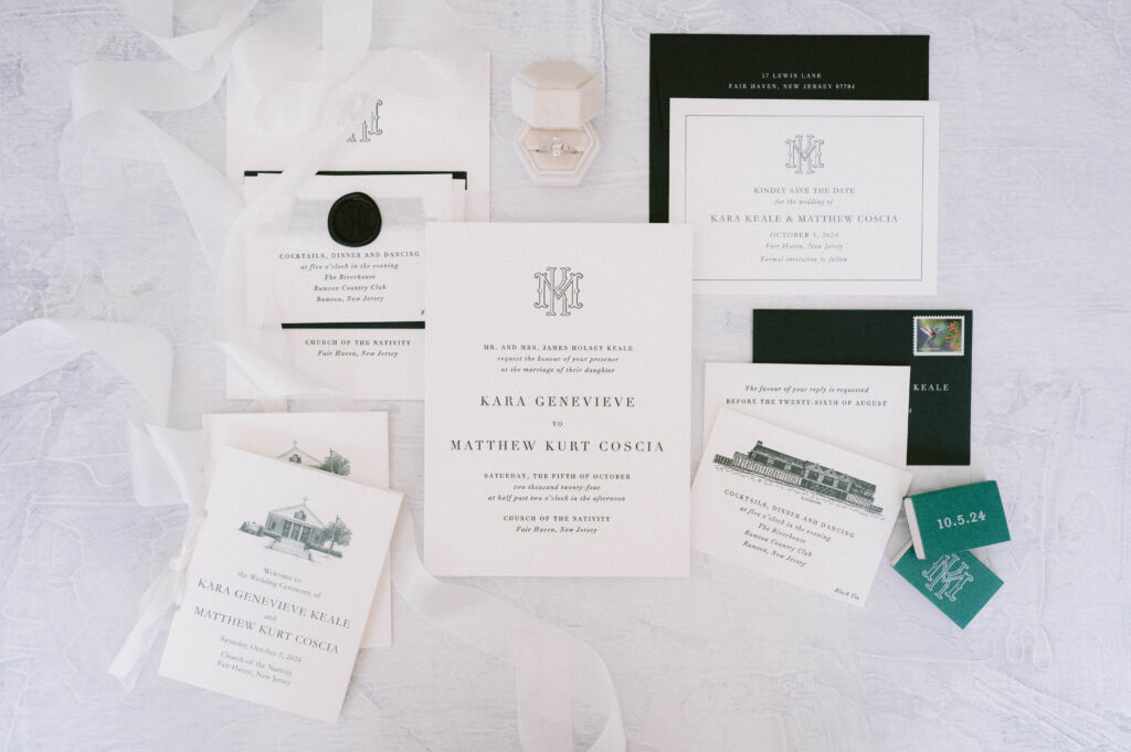 Letterpress Wedding Stationery