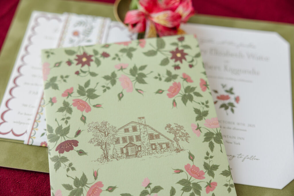 Countryside Estate Wedding Invitation Suite