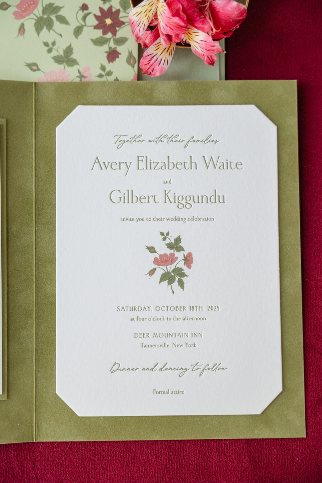 Countryside Estate Wedding Invitation Suite