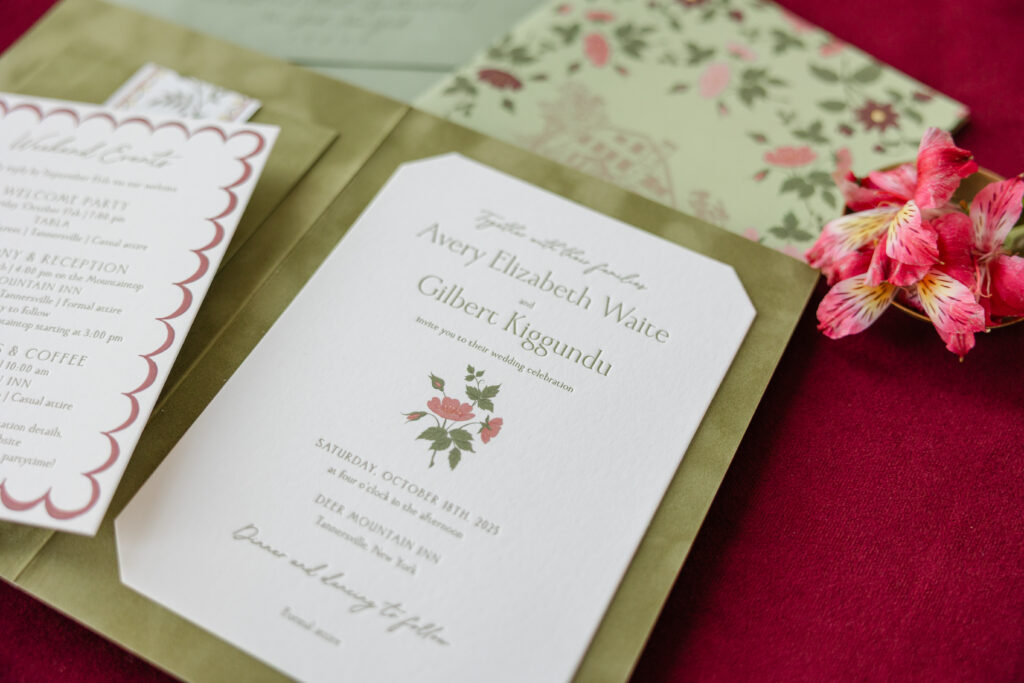 Countryside Estate Wedding Invitation Suite