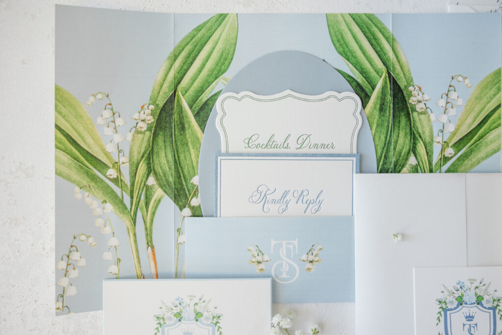 Custom Pocketfold with Monogram