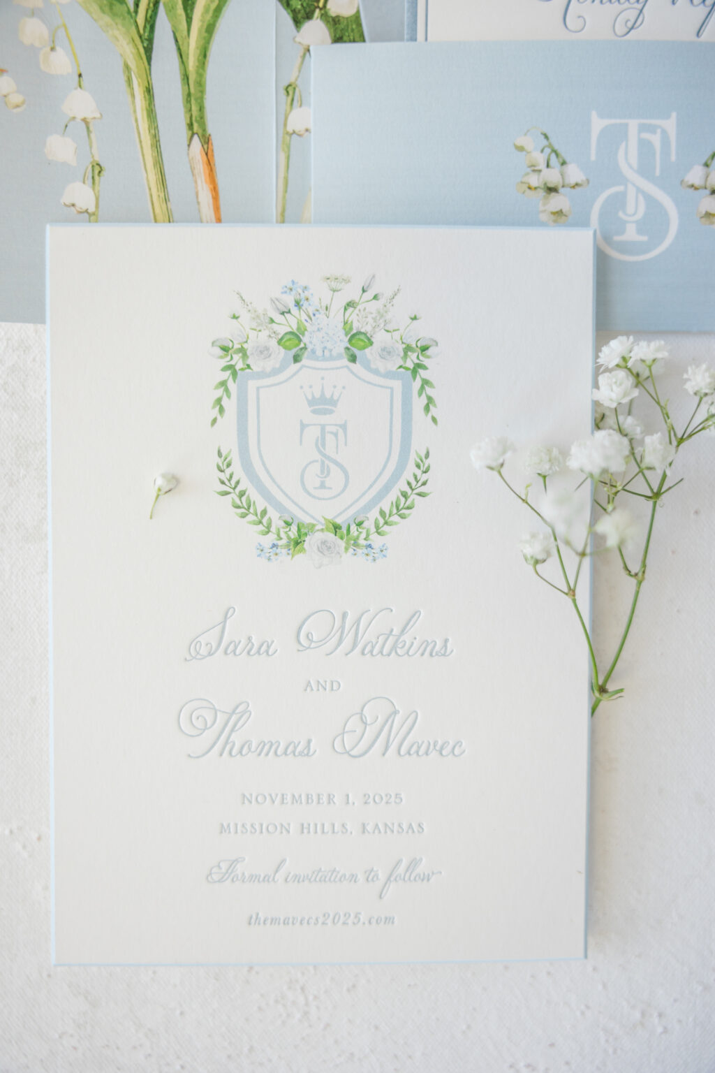 Custom Monogram Crest