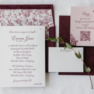 Bat Mitzvah Invitation